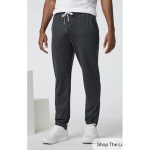 Vuori Ponto Performance Pant Men’s Small Charcoal Heather V418